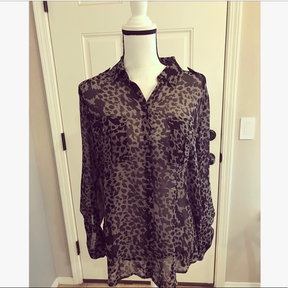 Rock & Republic Sheer Blouse